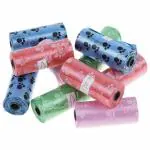 Dyzeko 8 Roll Dog Poop Bags Extra Thick and Strong | Leak Proof Poop Bags for Dogs | Plastic Waste Pick Up Biodegradable | Dog Potty Picker Bag | Unscented Waste Bag .