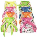 Chinmay Kids Baby's Cotton Cloth Diapers/Langot Washable and Reusable Nappies (Multicolour, 0-6 Months) (Style 2, Pack of 8)