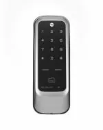 Yale J20 Black Stainless Steel Pin Code App Access and Bluetooth Optional Rim Lock