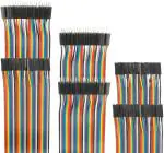 Super Debug Breadboard Jumper Wires 20Cm Wire Length Optional Dupont Cable Assorted Kit (Pack Of 120) SDX0026C1