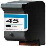 IMPRINTE Inkjet cartridge Black Compatible For HP 45 / 51645AA Black Ink Cartridge Black Ink Toner ()