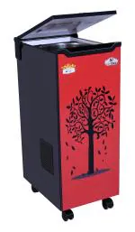 Nirblez Domestic Atta Chakki Aata Maker Ghar Ghanti Flour Mill Spices Mill | Fully Automatic Domestic Flour Mill with Hydraulic top Door | Marvel Black Tree 2 in 1 Flour & Spices Mill