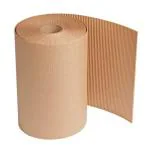 WRAP IT UP Cardboard 2 Ply Brown Corrugated Roll For Ecommerce Packaging 140 GSM Paper | BROWN PAPER ROLL Packaging | 28inch * 20Meters