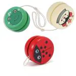 Shivsoft Wooden Yo-Yo Toy for Children (Pack of 1)(Printed)(Assoeted Designs)