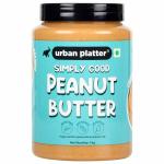Urban Platter Natural Creamy Peanut Butter, 1kg