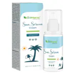 The Eco Mama SPF PA 100+++ Sunscreen Cream (100ML) Protects against harmful UV rays, Prevents Sunburn, Tanning & Premature Aging| Vegan