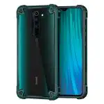 KAPAVER Xiaomi Redmi Note 8 Pro Transparent Plastic, Thermoplastic Polyurethane Shock Absorbent Back Cover 22.1 x 11.8 x 1.2 cm