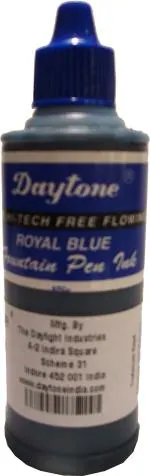 Daytone Fountain Pen Ink Royal Blue 60 Ml. Pack of 15