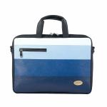 Pepro Sea Sky Unisex Vegan Leather Laptop Messenger Bag - Fits Up to 13, 13.5, 14 inch Laptop or MacBook (PLVGLBS1SS)