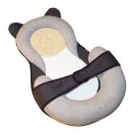 Oscar home Portable Baby Bed Infant Support Newborn Mattress Lounger Nest Prevent Flat Head, Head Support Pillow Comfortable Easy Cleaning Sleeping Lounger for 0-12M Baby (Grey)