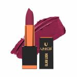 UNICB Matte Glam Look Long Lasting Lipstick for Women | Moisturized Smooth Soft Coloured Impact Lipstics for Indian Skin Tones (3.5g) (Raspberry)