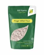 B&B Organics Finger Millet Flour / Ragi Maavu / Nachni Atta ( More Fiber) (1 kg)