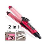Colour Music 2-in-1 Hair Straightener And Curler with Ceramic Plate Hair Split Ender Machine