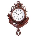 TRADELLY Glass Black Wall Clock - 12 Inch Rose Gold Silent Non Ticking Quality Quartz Battery Operated Easy To Read