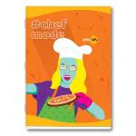 Youva Navneet| Trendy Life Long Notebook| Soft Bound / Soft cover Notebook| A4 size - 21 cm X 29.7 cm| Single Line| 228 Pages| Pack of 6