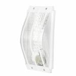 ARTDECOR Plastic Wall Mount White Bulkhead Light