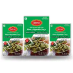Rehmat Meat & Vegetable Curry Masala Powder, Easy & Ready to Cook Exotic Spice Blend, Delicious, Flavourful & Aromatic Masala, 60gm Pack of 3
