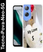 PAEDICON Back Cover for Tecno Pova Neo 5G (Multicolor, Grip Case, Silicon, Pack of: 1)