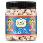 LILA DRY FRUITS Makhana Fox Nuts 150gms(50gx3) Jar Pack | Lotus Seeds | Handpicked Premium Phool Makhana | Crispy and Large in size | Pop / Gorgon Nut Puffed Kernels | Rich In Nutrients, Gluten Free