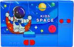 POKSI Pencil Box | Space theme Jumbo Pencil Box- Big Size | Suitable for Girls and Boys both| Art Plastic Pencil Box l Set of 1 Multicolor