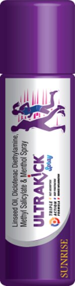 Ultrakick Pain Relief Spray