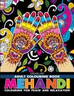 Mehandi- Colouring Book for Adults, Paperback, 32 Pages
