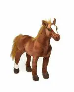 Tickles Polyester Horse Lightweight Soft Toy 30 cm 1 Month and Up