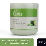 Olivia Herbal Cucumber Facial Massage Cream 800g Sooting Cleanser Radiance and Glow