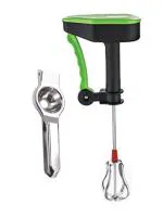 URBAN BUY Stainless Steel Lemon Squeezers With Stainless Steel Hand Blender and Multicolour, (Pack of 2)
