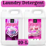 BLISS & BLUSH Detergent Liquid pink 10 liter For Silk Saree and Chiffon, Cotton, Georgette, Linen, and Woolen Gentle Wash For Delicate Fabrics with a Refreshing Scent Wipes