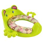 NHR Baby Cushioned Potty Seat with Easy Grip Handles and Comfortable seat (9 Months to 4 Years, Green)