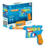 THE RED BABY Toy Pistol for Kids Electric Toy Gun, Transparent Gear Gun Toy, Toys for Kids, Boys, Mechanical Gear Gun, Toy Gun with Light and Sound for 3+ Years Old Boys, Kids