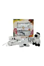 The Boo Boo Club White Pure Cotton Baby Clothes Gift (Pack of 5)