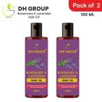 DH GROUP Rose Mery Hair Oil For Men & Women Help To Hair Growth And Control Hair Fall (Pack of 2)