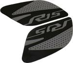 OBEROI'S TRADERS R15 V2, V3, V4 & M Anti-Slip Silicone Thai Pad Water Resistant Sticker Grey Bike Tank Pad ()