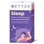 Bbetter Sleep With Melatonin 10Mg Valerian Tagara And Chamomile - 60 Veg Tablets