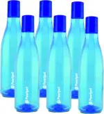 PEARLPET Azzure BPA-free Plastic Water Bottle Set of 6 Pcs , Each 1000ml