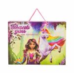 PPJ HAPPY BIRTHDAY (UNICORN THEME PARTY) (30 Pcs.) PAPER CARRY BAG, 16 Inch X 12 Inch X 4 Inch RETURN GIFT/HAPPY BIRTHDAY/RETURN GIFTS/GIFTS/GIFT BAGS/GIFT COVERS (LARGE) (Pack of 30)
