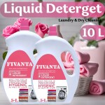 fivanta Surf Excel Liquid Detergent Pink 10Liter Eco-Friendly, Non-Toxic Concentrated Laundry Detergent