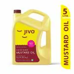 Jivo Cold Pressed Kachi Ghani Pure Mustard Oil 5 Litre