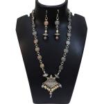 JAYA VISION ENTERPRISES Metal Beads Fancy Pendant Necklace