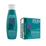 Jolen New York Ultra Light Body Lotion 200ml &Creme Bleach with Active 02 Release 40g - Combo Pack