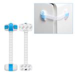 Safe-o-kid Adjustable Medium Multi Purpose Child Safety Lock Pack of 16