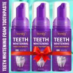 KURAIY V34 Mousse Teeth Cleaning Toothpaste Effective Brightening Tooth Removing Deep Whitening Stains Oral Care