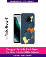 Paedicon Multicolour Silicone Mobile Back Cover (Infinix Note 7)