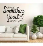 WOLPEP Multicolor Vinyl Inspirational Quotes Wall Sticker