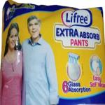 LIFREE Adult Diaper Adult Diapers - L (10 Pieces)