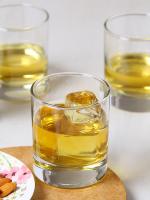 Smartserve Classico Heavy Base Whiskey Glass Set (280ml, Transparent)- Set of 6 Piece