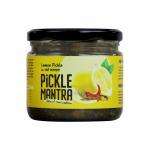 Pickle Mantra Lemon Pickle | Nimbu Ka Achar (in Garam Masala) | Homemade, Natural, Organic & Fresh | Veg, Spicy, Tangy & Tasty Achaar | No Artificial Colors & Additives | Glass Jar Pack of 300 grams