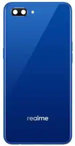 FRIENDZZWORLD Blue Plastic Back Panel For Realme C1